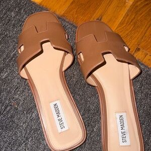 Steve Madden Hadyn Cognac Leather